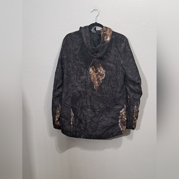 Mossy Oak Jacket Unisex Hunting Black Camouflage Hooded Camo, Size XXL. - Picture 14 of 16